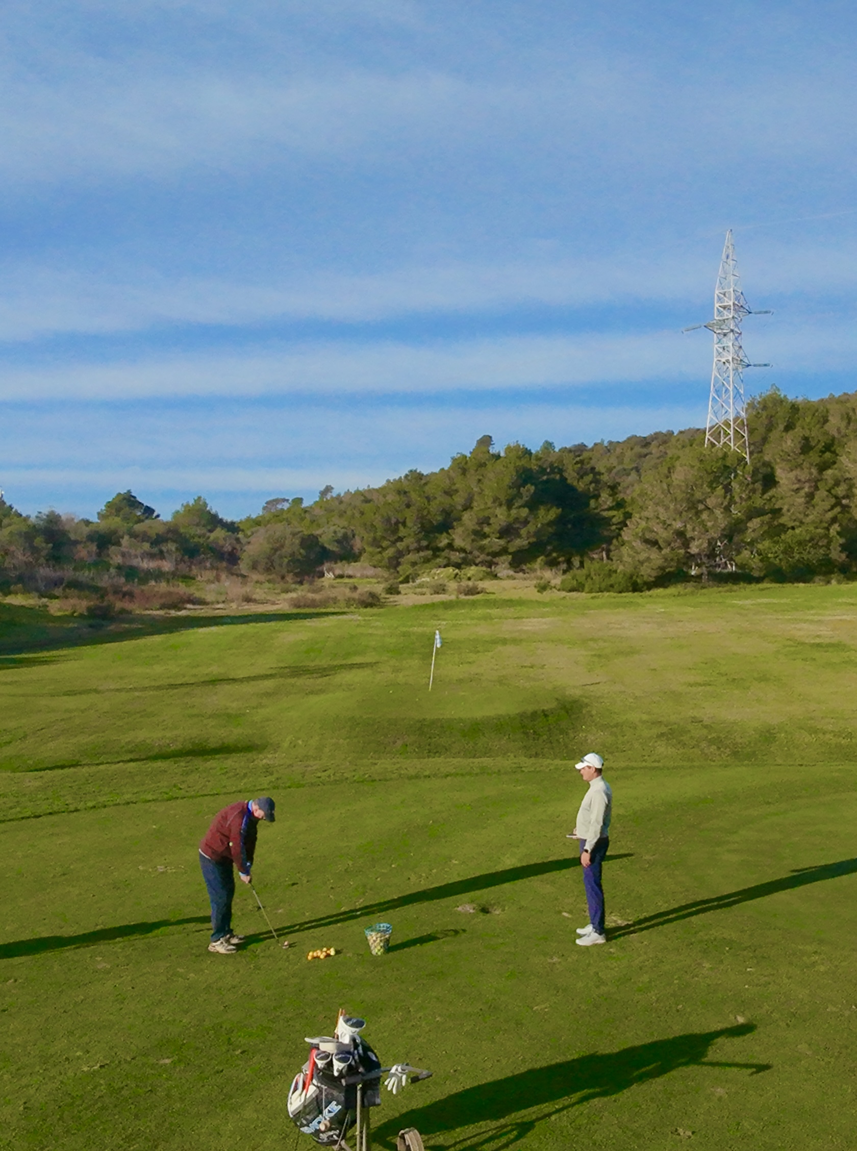 Wie wir unser Kurzspiel-Gelände im Unterricht nutzen